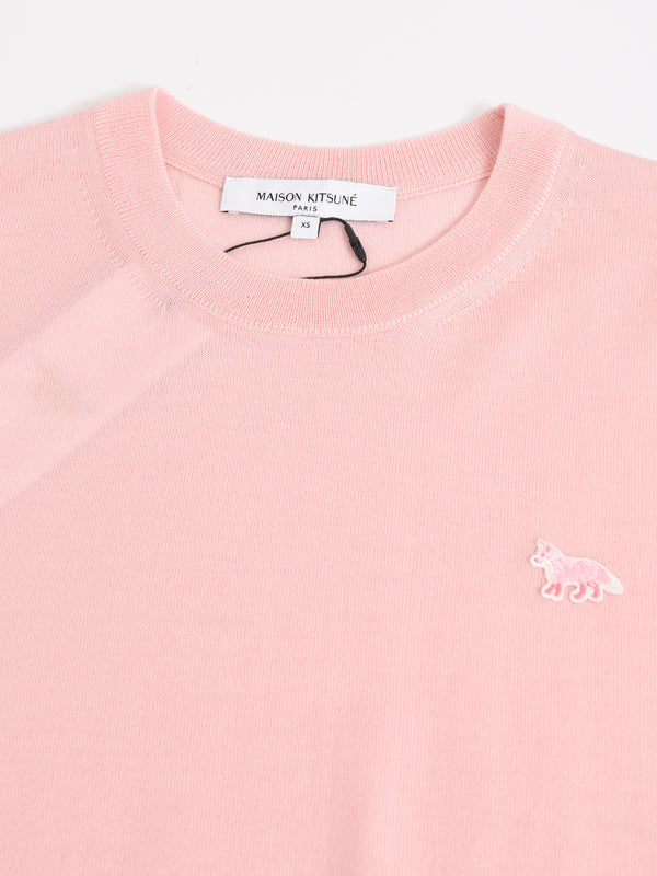 BABY FOX PATCH REGULAR SHORT SLEEVES JUMPER_ROSEWA